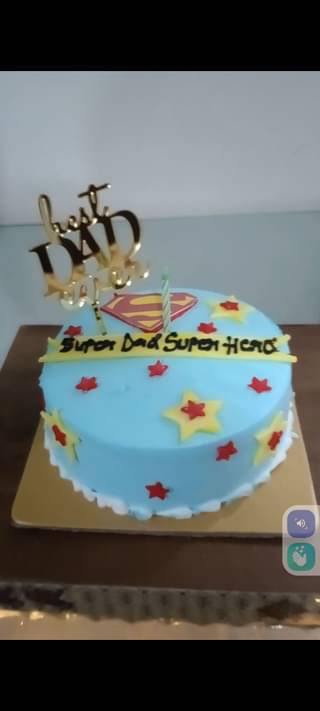 Super Man Cake for Dad