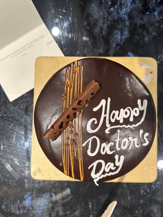 Doctor's Day Truffle Cake