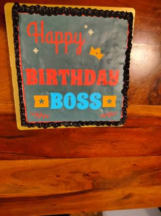 Vibrant Boss Cake