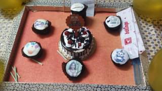 Personalised Bday cupcakes