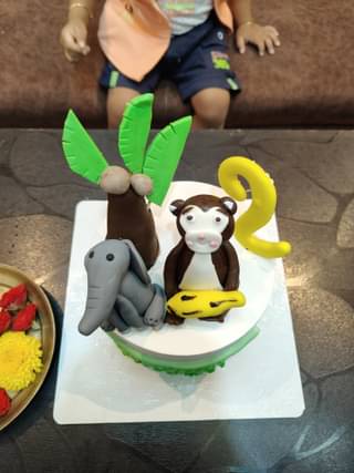 Monkey Mischief Cake