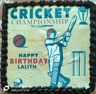 Cricket Love Cake