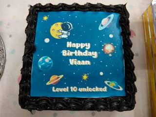 Space Theme Cake