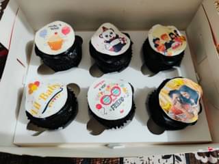 Personalised Birthday Cupcakes