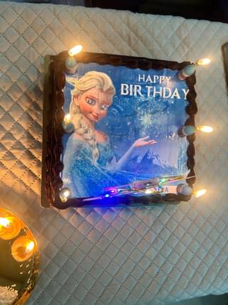 Elsa Ice Delight Cake