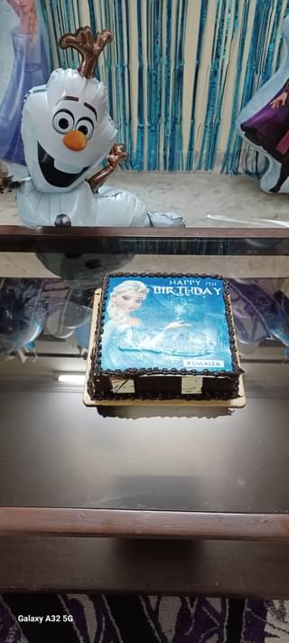 Elsa Ice Delight Cake