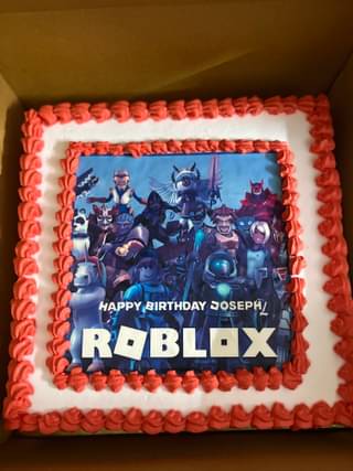 Roblox Heroes Cake