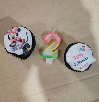 Birthday Personalised Cupcakes 2 Pieces