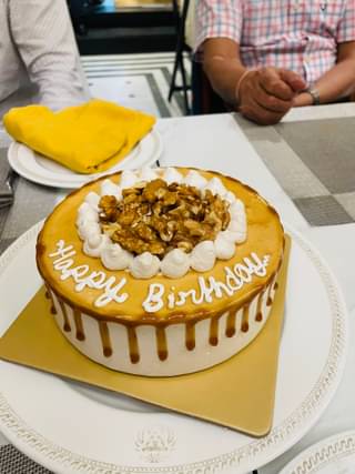 Coffee Walnut Cream Cake