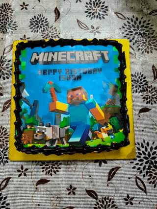 Minecraft Fun Cake