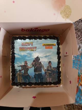 PUBG Playground Cake