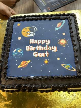 Space Theme Cake