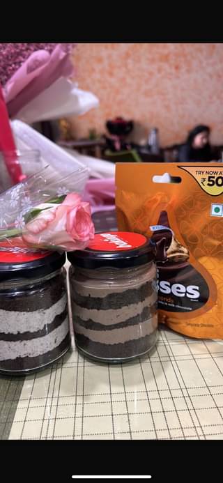 Chocochips & Oreo Jar Cake Combo