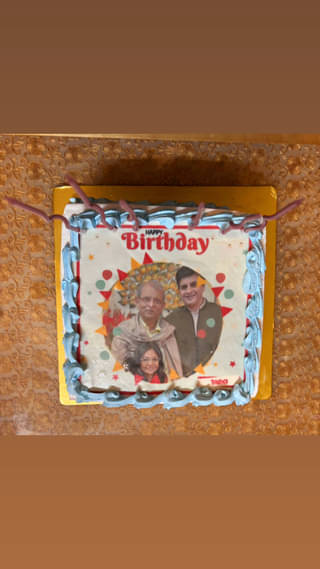 Joyful Photo Birthday Cake