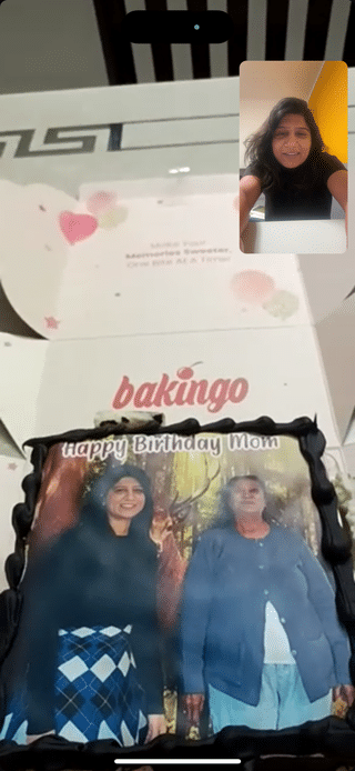 Square Photo Cake