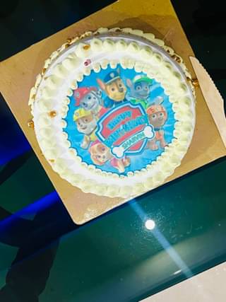 Paw Patrol Pups Birthday  Cake