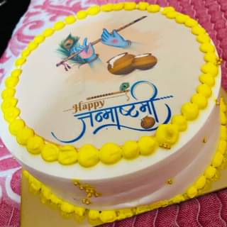 Janmashtami Special Cake