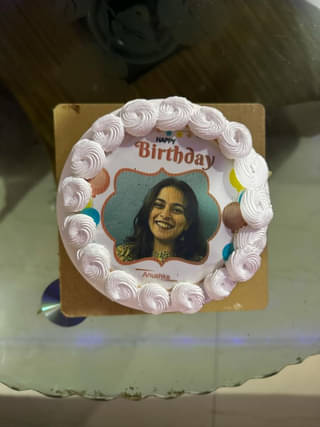 Birthday Photo Cake