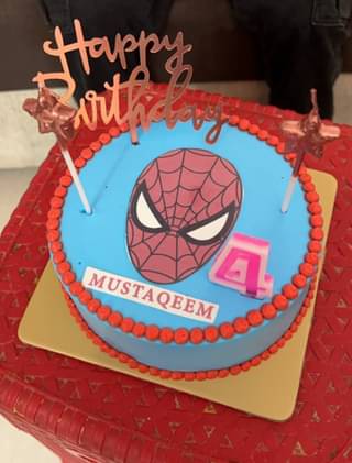 Heroic Spiderman Cake