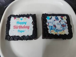 Personalised Blissful Bday Brownies