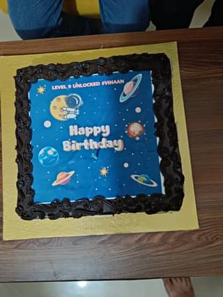 Space Theme Cake