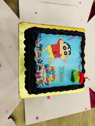 Shinchan Poster Cake