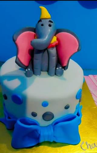 Morphle Elephant Cake