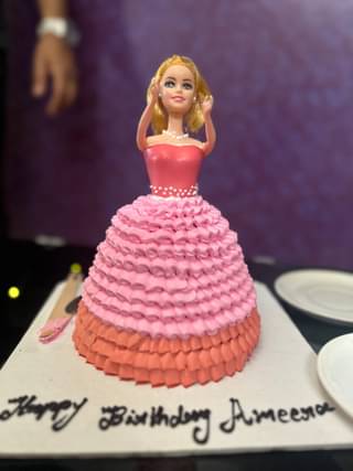 Magical Barbie Cake