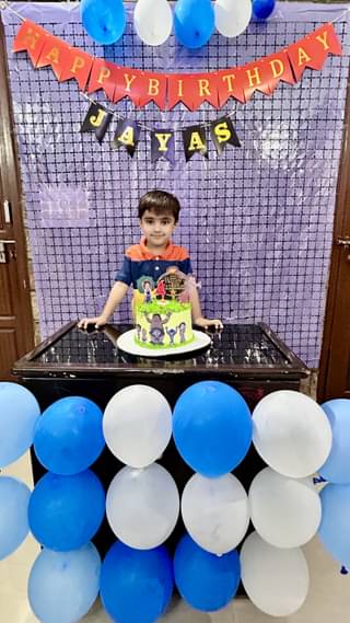 Playful Chhota Bheem Theme Cake