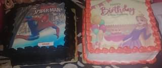 Spider Man Birthday Cake