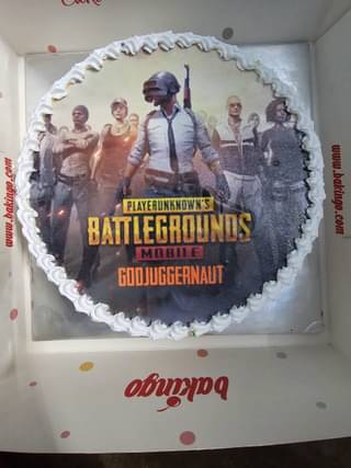 PlayerUnknown Battlegrounds Poster Cake