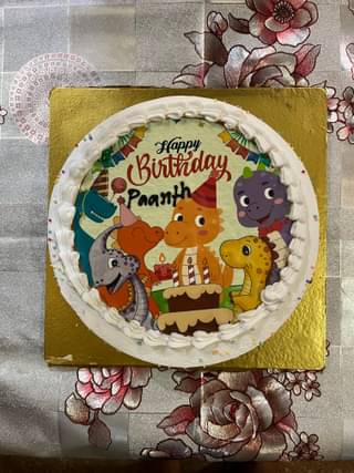 Dinosaur Party Birthday Cake