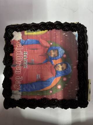 Photo Cake Square Shape