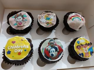 Choco Cupcakes Set Of 6