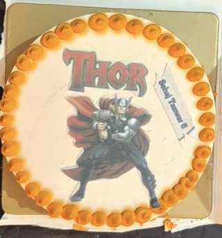 Mighty Thor Cake