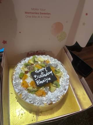 Tropical Fruit n Almond Cake