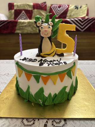 Monkey Mischief Cake