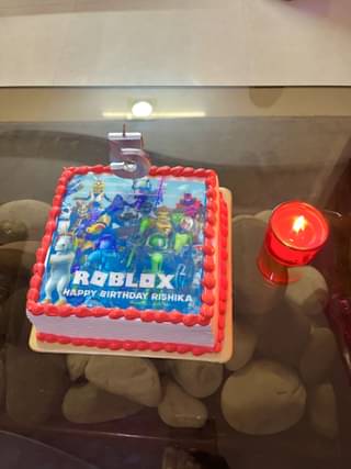 Roblox Heroes Cake