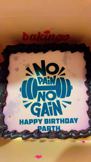 Gym Fanatics Birthday Cake