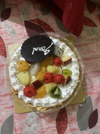 Tropical Fruit n Almond Cake