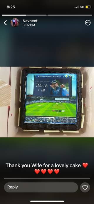 Cricket Scoreboard Cake