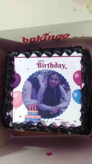 Photo Birthday Cake