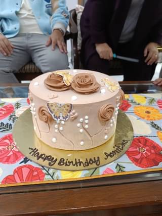 Rose N Butterfly Designer Cake