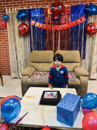 Spider Man Birthday Cake