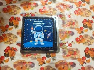 Astronaut Theme Birthday Cake