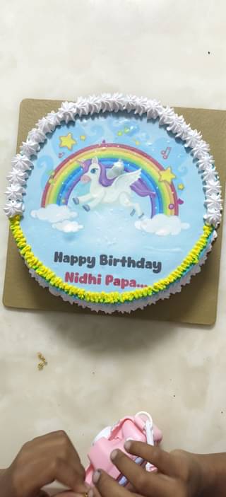 Magical Unicorn Theme Cake