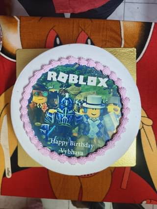 Roblox Celebration Cake