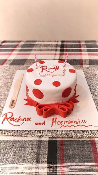 Red Dotted Anniversary Delight