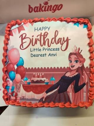 Princess Dream Birthday Cake