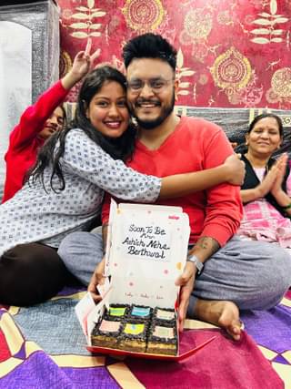 Personalised Bday Brownies